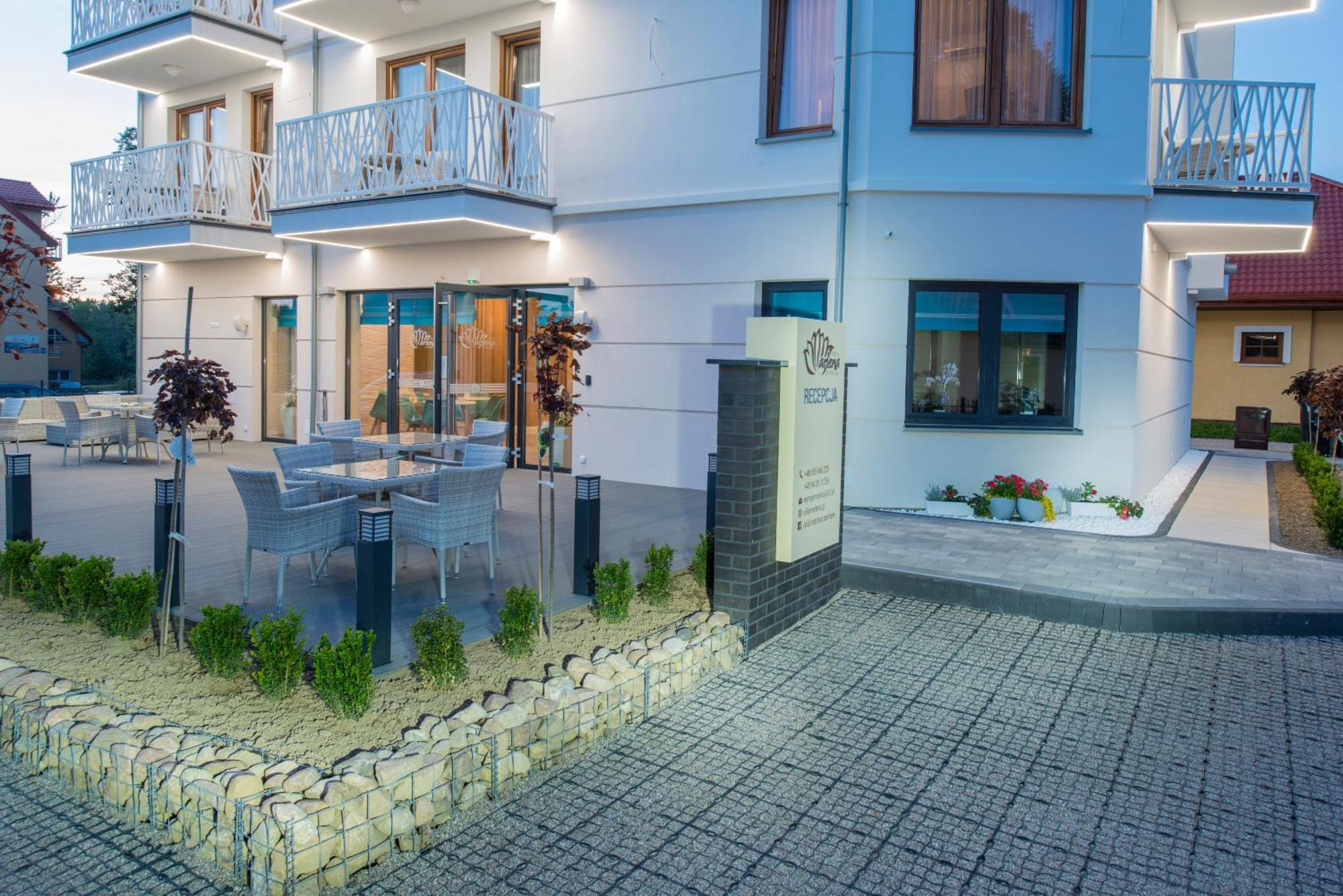 Villa Marlena Centrum-Kawa,Herbata I Soki Dostepne Cala Dobe W Cenie Pokoju Ustronie Morskie Eksteriør billede