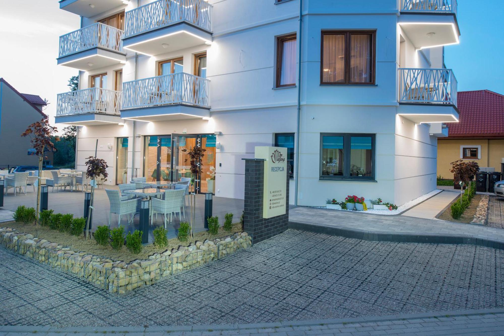 Villa Marlena Centrum-Kawa,Herbata I Soki Dostepne Cala Dobe W Cenie Pokoju Ustronie Morskie Eksteriør billede